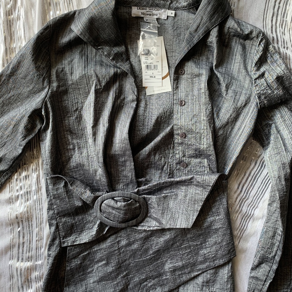 Melanie Lyne Blouse Grey